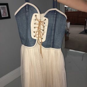Mustard Seed denim dress